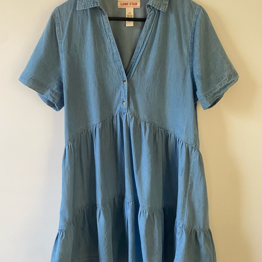Denim Mini-Dress